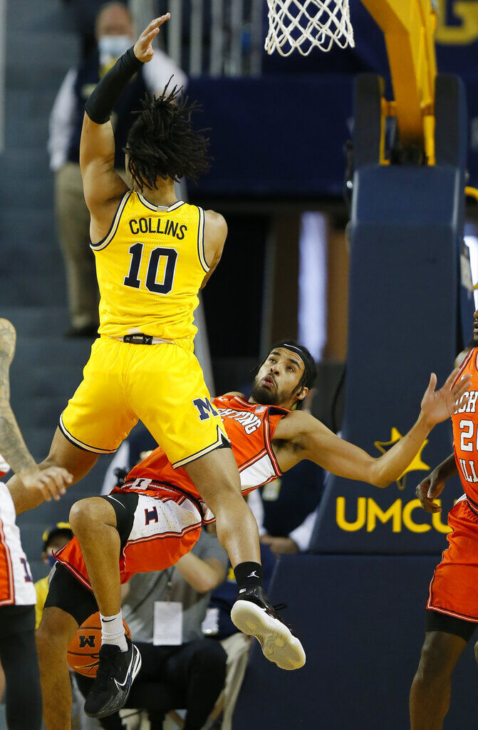 Illinois Michigan Basketball